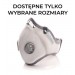 Zdjęcie produktu - #6 Maska Ochronna Olmed biało-szara 1+1 filtr