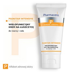 Zdjęcie produktu - #0 PHARMACERIS P PSORITAR INENSIVE Krem na łuszczycę do twarzy i ciała, 50ml