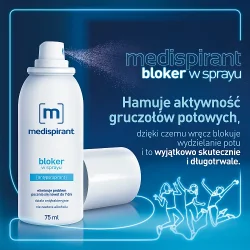 Miniaturka artykułu - #1 MEDISPIRANT Bloker w sprayu, 75 ml