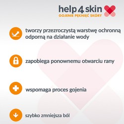 Zdjęcie produktu - #1 Help4Skin gojenie pęknięć sk&oacute;ry, Plaster w żelu, 7 ml