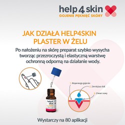 Zdjęcie produktu - #2 Help4Skin gojenie pęknięć sk&oacute;ry, Plaster w żelu, 7 ml