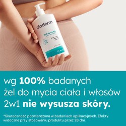 Zdjęcie produktu - #4 ELODERM Żel do mycia ciała i włos&oacute;w 2w1, 400ml