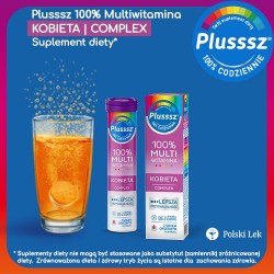 Zdjęcie produktu - #0 Plusssz 100% Multiwitamina Kobieta Complex, 20 tabletek musujących