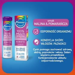 Zdjęcie produktu - #1 Plusssz 100% Multiwitamina Kobieta Complex, 20 tabletek musujących