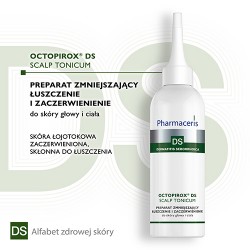 Zdjęcie produktu - #0  PHARMACERIS DS OCTOPIROX SCALP TONICUM preparat zmniejszający łuszczenie i zaczerwienienie dla sk&oacute;ry głowy oraz ciała, 100ml