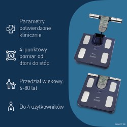 Zdjęcie produktu - #0 OMRON Waga z analizatorem składu ciała BF511