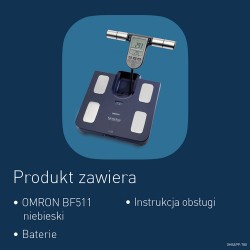 Zdjęcie produktu - #4 OMRON Waga z analizatorem składu ciała BF511