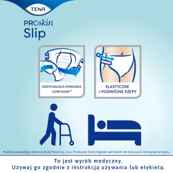 Zdjęcie produktu - #1 TENA Slip ProSkin Super L Pieluchomajtki dla dorosłych przy nietrzymaniu moczu, 30 szt.