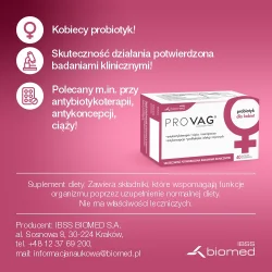 Miniaturka artykułu - #0 Provag probiotyk dla kobiet, 40 kaps.
