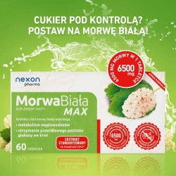 Zdjęcie produktu - #1 Morwa Biała Max, 60 tabl.