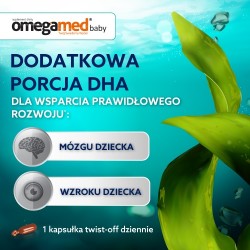 #2 – Omegamed Baby, 30 kaps. twist off - suplement diety dla dzieci