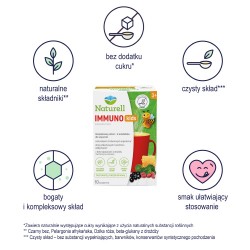 Zdjęcie produktu - #0 Naturell Immuno Kids, 10 saszetek