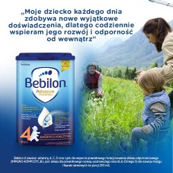 Zdjęcie produktu - #2 Bebilon 4 Pronutra Junior Formuła na bazie mleka po 2. roku życia, 800 g
