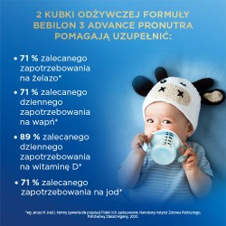 Zdjęcie produktu - #3 Bebilon 3 Pronutra Junior Formuła na bazie mleka po 1. roku życia, 800 g