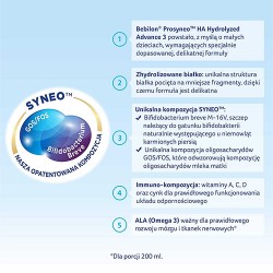Zdjęcie produktu - #1 Bebilon Prosyneo HA 3 Junior Odżywcza formuła na bazie mleka po 1. roku, 400 g