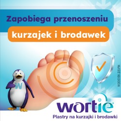 Zdjęcie produktu - #2 Wortie Plastry do usuwania brodawek i kurzajek, 15 sztuk