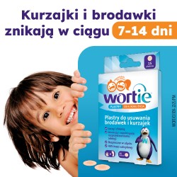Zdjęcie produktu - #4 Wortie Plastry do usuwania brodawek i kurzajek, 15 sztuk