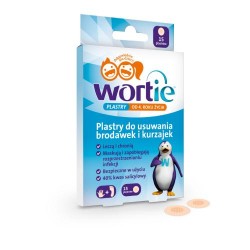 Zdjęcie produktu - #5 Wortie Plastry do usuwania brodawek i kurzajek, 15 sztuk