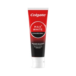Zdjęcie produktu - #0 Colgate Max White Charcoal Wybielająca pasta do zęb&oacute;w z aktywnym węglem, 75 ml