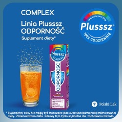 Zdjęcie produktu - #0 Plusssz Odporność 100% Complex, 20 tabletek musujących