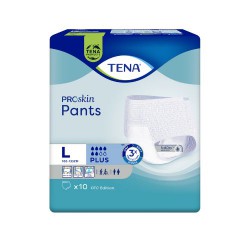 Zdjęcie produktu - #0 Majtki chłonne TENA Pants ProSkin Plus L, 10szt
