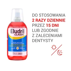 Miniaturka artykułu - #0 ELUDRIL CLASSIC Płyn do płukania jamy ustnej, 500ml