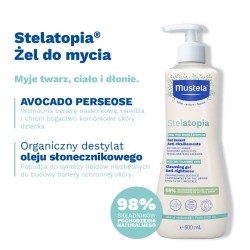 Zdjęcie produktu - #2 MUSTELA STELATOPIA Żel do mycia, 500 ml