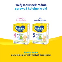 Zdjęcie produktu - #3 Bebiko Junior 3 Odżywcza formuła na bazie mleka dla dzieci powyżej 1. roku życia, 700g