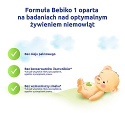 Zdjęcie produktu - #0 Bebiko 1 Mleko początkowe dla niemowląt od urodzenia, 700 g