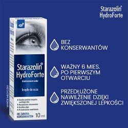 Zdjęcie produktu - #1 Starazolin HydroForte krople do oczu, 10 ml
