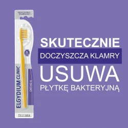 Miniaturka artykułu - #1 ELGYDIUM CLINIC Ortho-X ortodontyczna szczoteczka do zęb&oacute;w