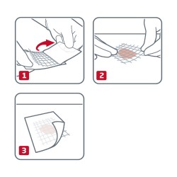 Zdjęcie produktu - #2 Leukoplast Cuticell Paraffin Opatrunek impregnowany parafiną 5x5 cm, 5 szt.