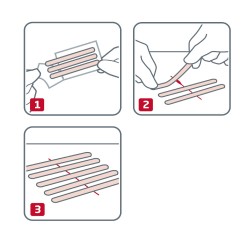 Zdjęcie produktu - #2 Leukoplast Strip Paski do zamykania ran - 2 rodzaje, 9 szt.