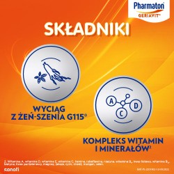 Zdjęcie produktu - #2 Pharmaton Geriavit zestaw, 100 + 30 tabl. - witaminy i minerały z żeń-szeniem dla dorosłych