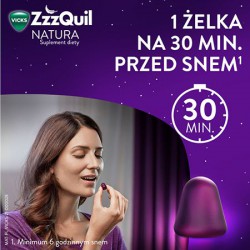 Zdjęcie produktu - #6 Vicks ZzzQuil Natura, 30 żelek