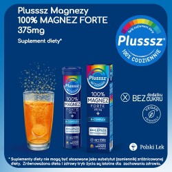 Zdjęcie produktu - #0 Plusssz 100% Magnez Forte + B-Complex, 20 tabletek musujących