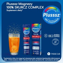 Zdjęcie produktu - #0 Plusssz 100% Skurcz Complex, 20 tabletek musujących