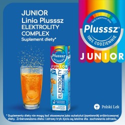 Zdjęcie produktu - #0 Plusssz Junior Elektrolity Complex, 20 tabl. musujących