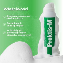 Zdjęcie produktu - #1 PROKTIS-M Pianka oczyszczająca, 150 ml