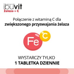 Zdjęcie produktu - #2 Ibuvit Żelazo + C tabl. 30 tabl.