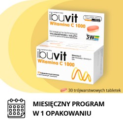 Zdjęcie produktu - #3 Ibuvit Witamina C 1000, 30 tabl.
