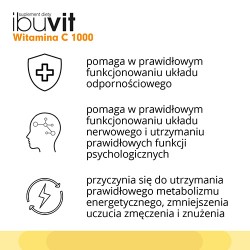 Zdjęcie produktu - #4 Ibuvit Witamina C 1000, 30 tabl.