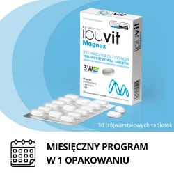Zdjęcie produktu - #3 Ibuvit Magnez, 30 tabl.