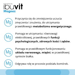 Zdjęcie produktu - #4 Ibuvit Magnez, 30 tabl.