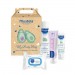 Zdjęcie produktu - #0 MUSTELA MY BABY BAG ZESTAW Pierwsza pielęgnacja: Żel do mycia, 200ml + Krem do twarzy, 40ml + Krem do przewijania, 50ml + Chusteczki oczyszczające, 25 sztuk