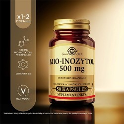 #2 – SOLGAR Mio-Inozytol, 50 kapsułek