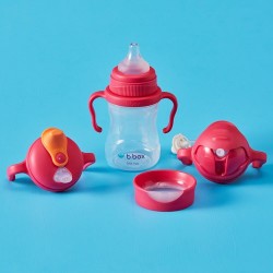 Zdjęcie produktu - #3 B.BOX Kubek 4w1 - malinowy, 240ml