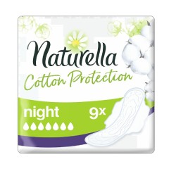 Zdjęcie produktu - #0 Podpaski NATURELLA Cotton protection night, 9szt.