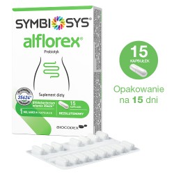 Zdjęcie produktu - #0 SYMBIOSYS Alflorex Probiotyk, 15 kapsułek