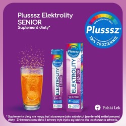 Zdjęcie produktu - #0 Plusssz Elektrolity Senior 100% complex, 24 tabl. mus.